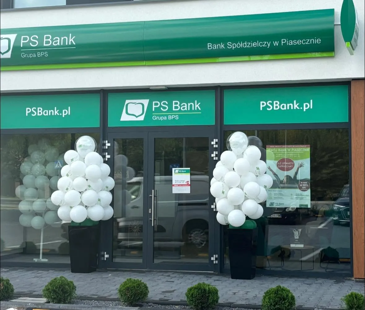 Dekoracje balonowe na otwarcie firmy/biura